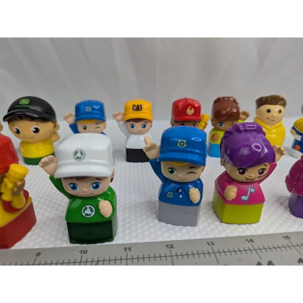Mega Bloks Figure Lot Eeyore Boys Girls John Deere